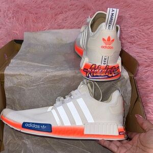 adidas NMD_R1 'Graffiti - White Signal Coral' FV7852 men size 10